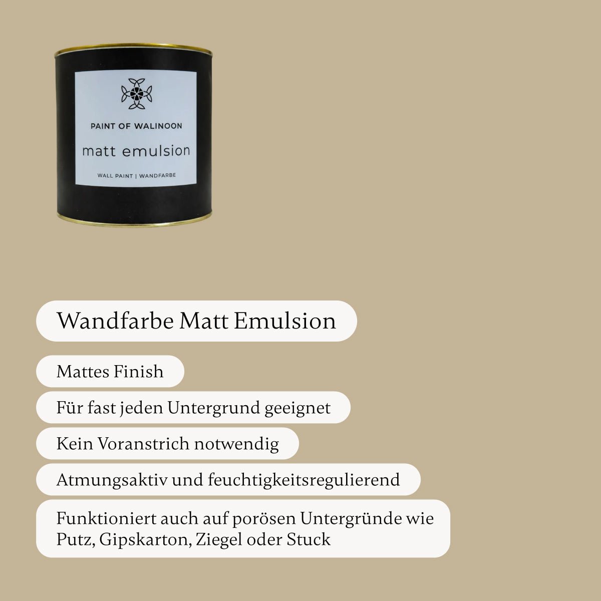 Wood - Wandfarbe - Paint of Walinoon